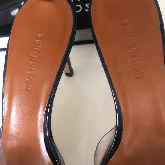 Self-portrait Mika crystal embellished sparkle glitter pointy toe heels - Picture 12 of 12